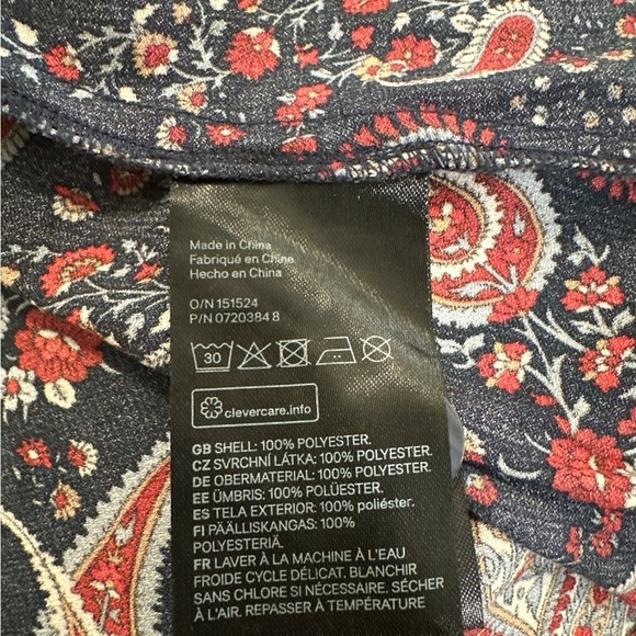 H&M Multicolor Paisley Dress - Picture 9 of 9